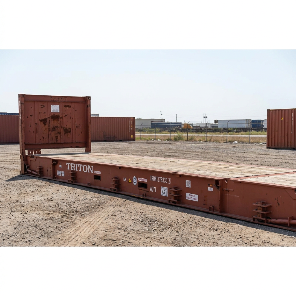 40FT x 8FT New and Used Container Flat Racks - Image 6