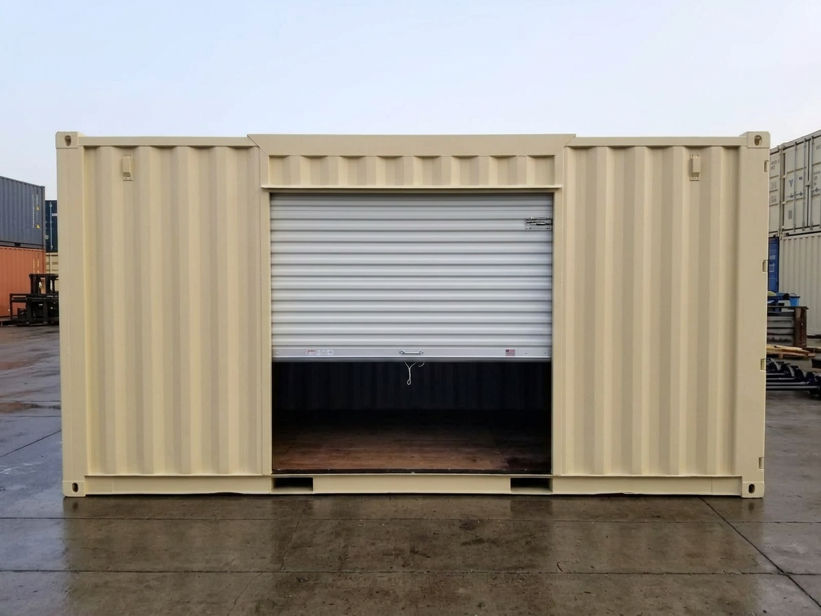 16Ft Storage Container With Roll-Up Door - Cargo Worthy Grade - Image 6