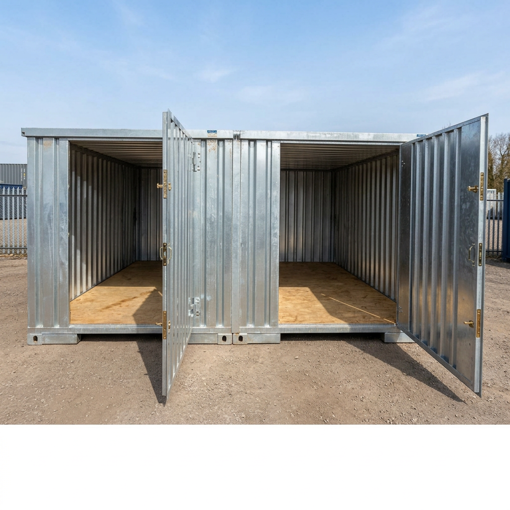 4M X 4.2M Side Linked Flat Pack Container Bundle - Image 6