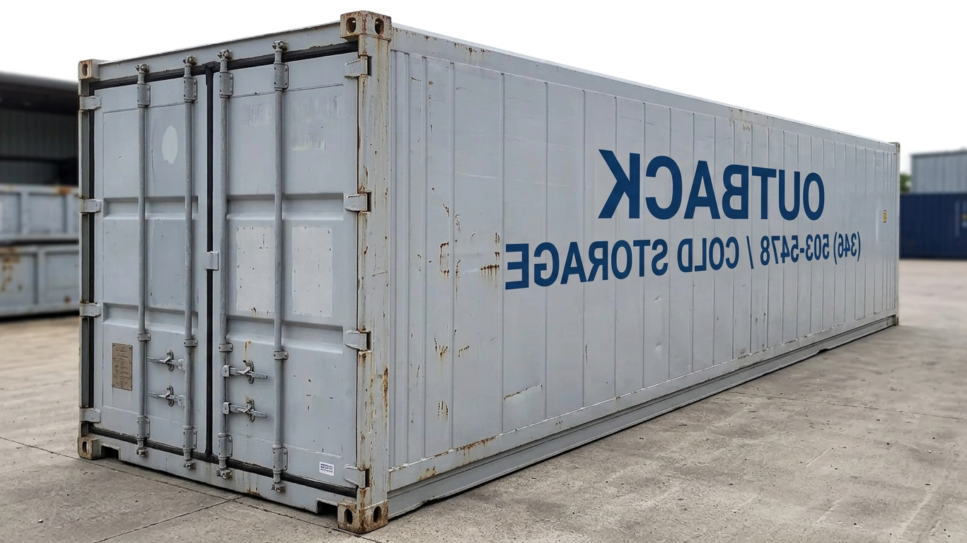 Single-Phase 40ft Refurbished Refrigerated Container Medium Temp - Image 5