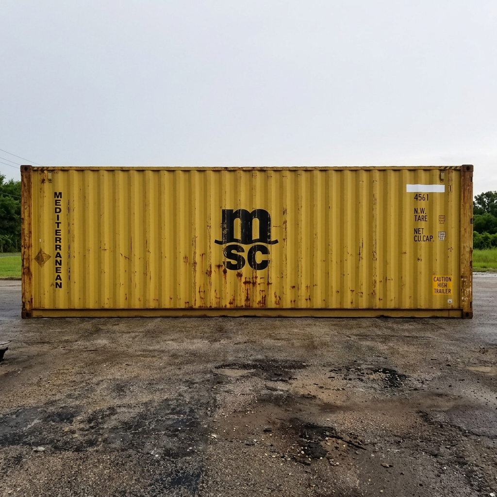 40 Ft HC Used Shipping Containers High Cube Wind And Watertight - Image 4