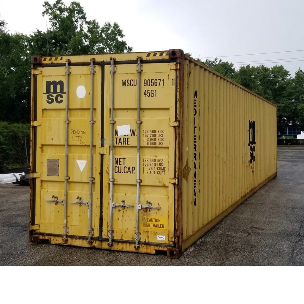 40 Ft HC Used Shipping Containers High Cube Wind And Watertight - Image 5