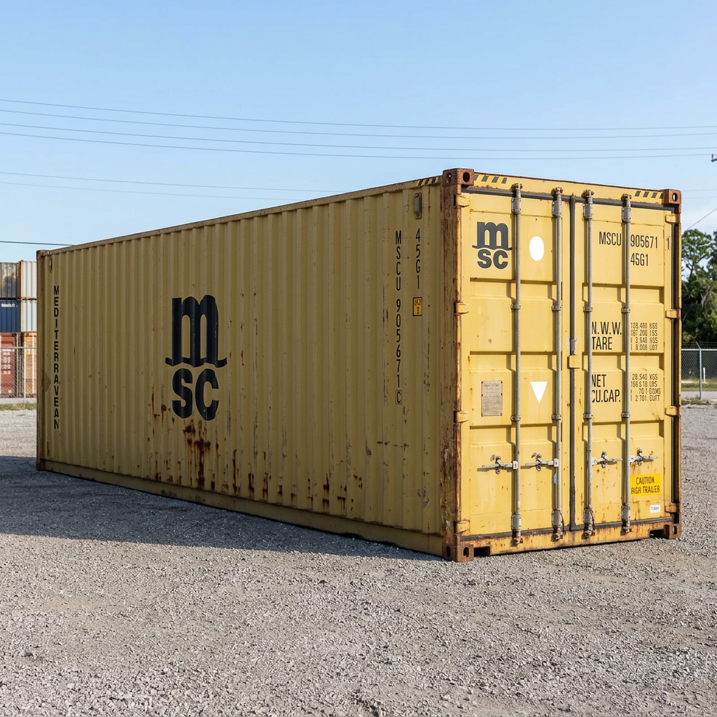 40 Ft HC Used Shipping Containers High Cube Wind And Watertight - Image 6