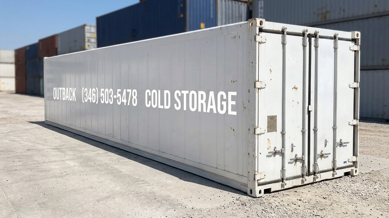 Single-Phase 40ft Refurbished Refrigerated Container Low Temp - Image 6