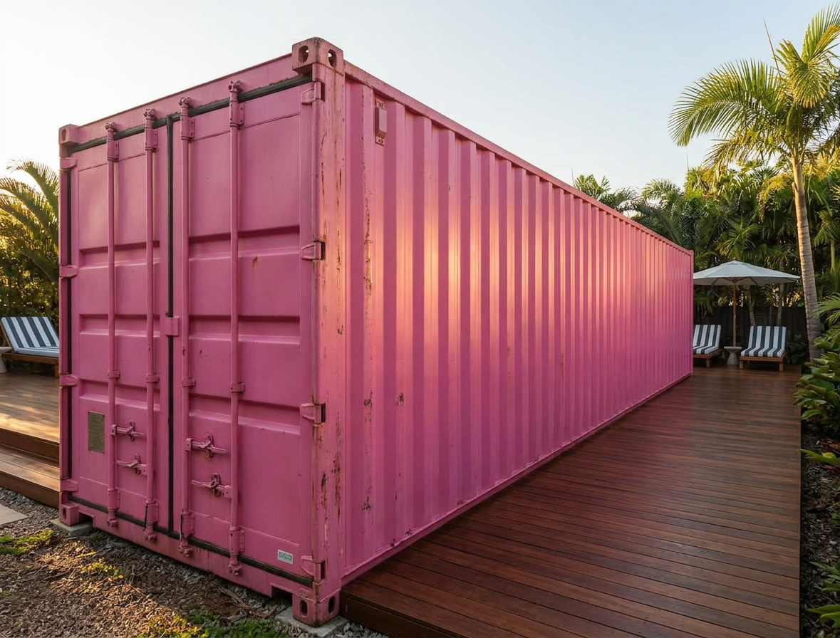 Pink 30 FT Container Pool - Image 5