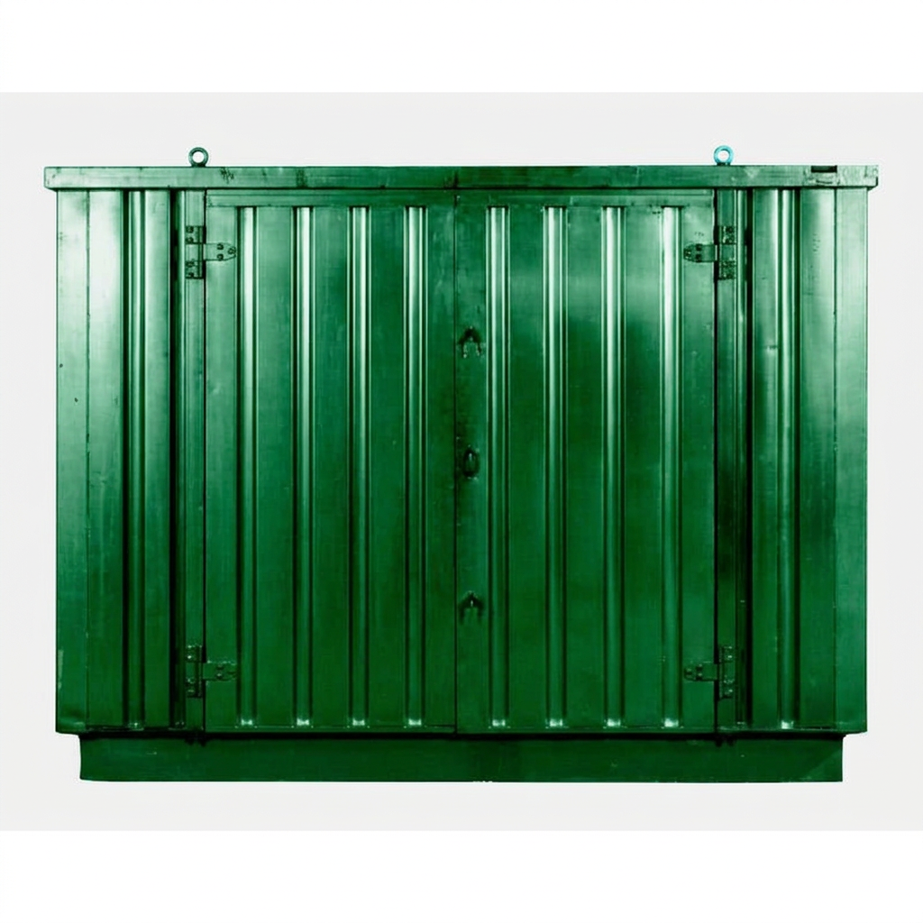 4m x 2.1m Powder Coated Flat Packed Store - Image 4