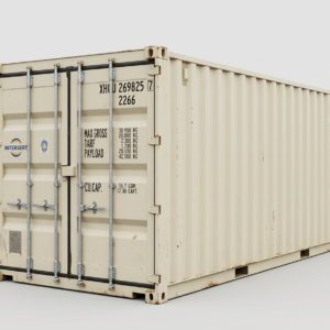 20ft Open Side Shipping Container  -  One Trip  -  With Side Doors
