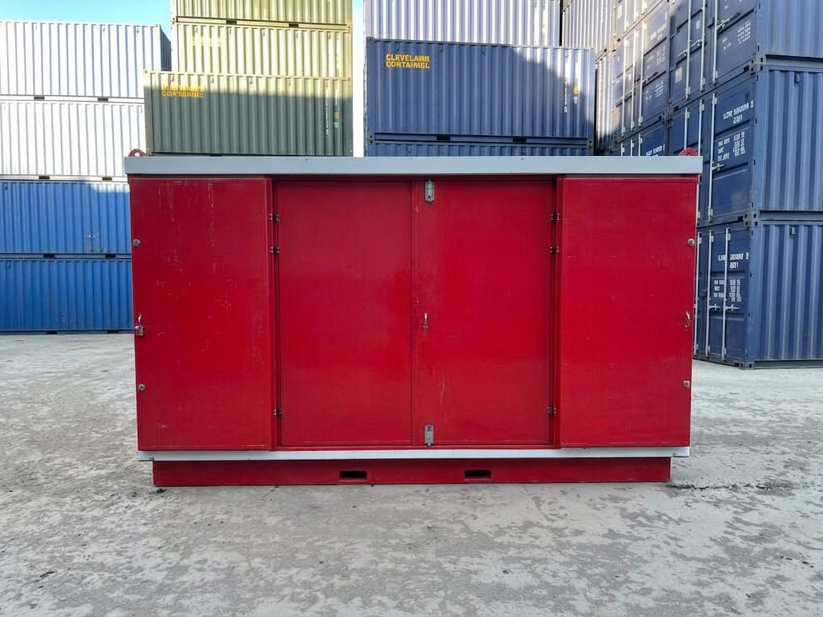 4m x 2m Insulated COSHH Flat Pack Storage Unit - Image 6
