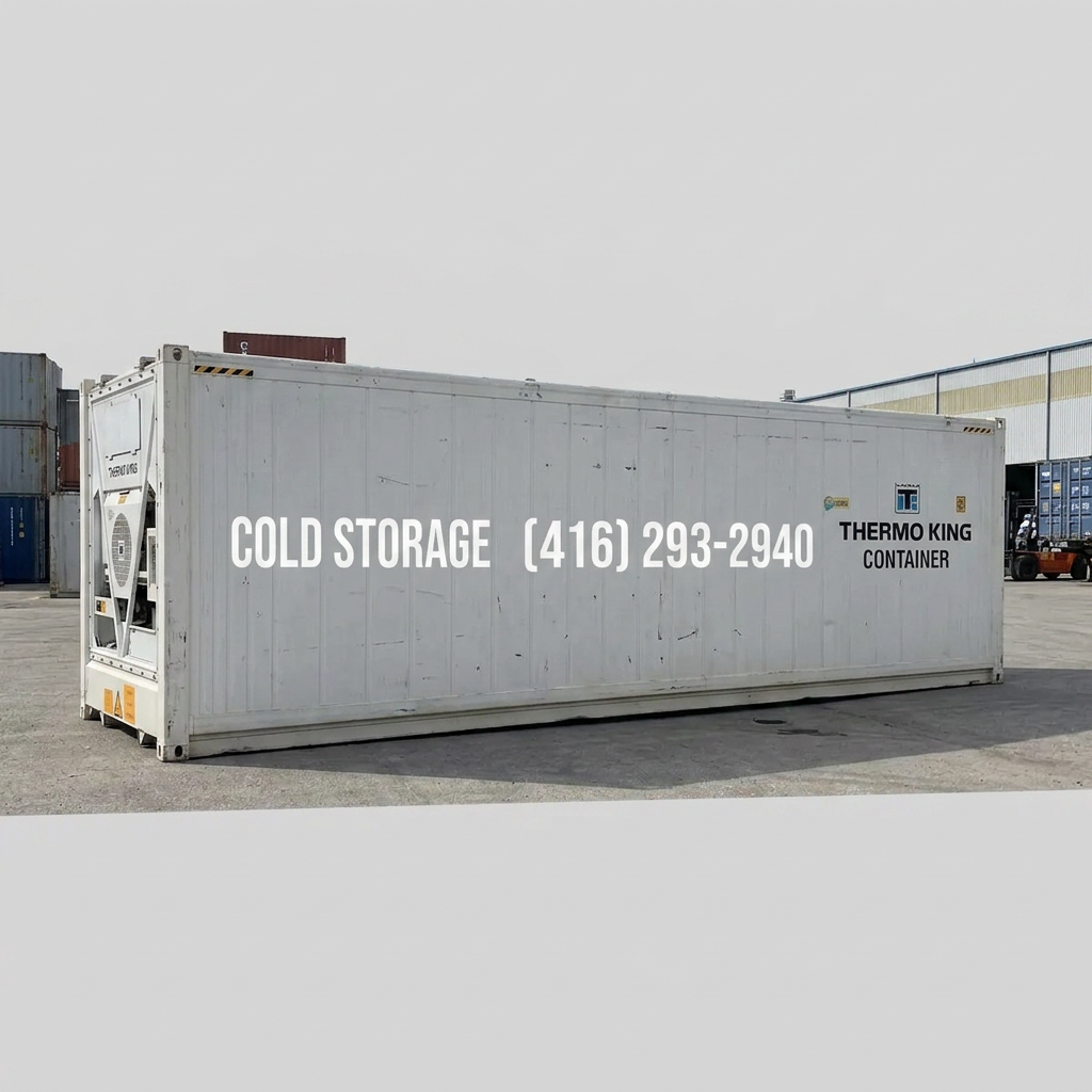 40ft High Thermo King Refrigerated Container - One Trip/ 2023 - Image 6