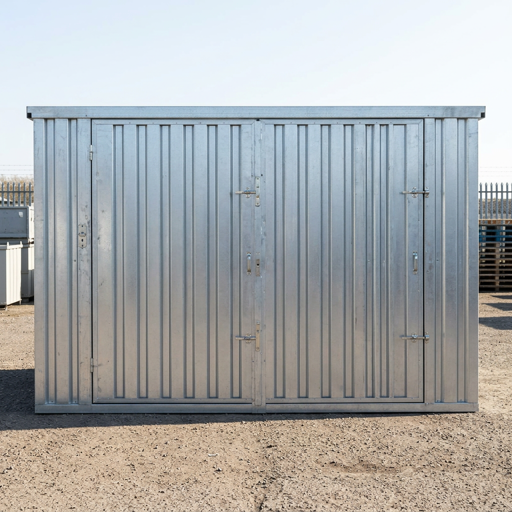 3M X 4.2M Side Linked Flat Pack Container Bundle (Galvanised) - Image 6