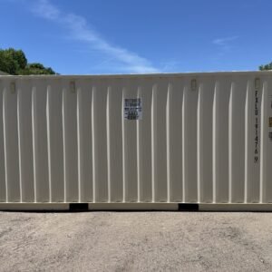 20ft Used Shipping Container - Wind & Watertight - Beige - Unit FXLU191476-9