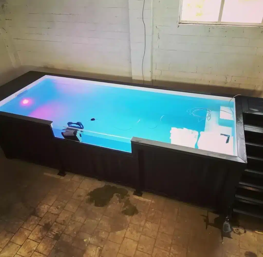 20ft Container Swimming Pool - Steel Container Pool with Filtration System - Image 4