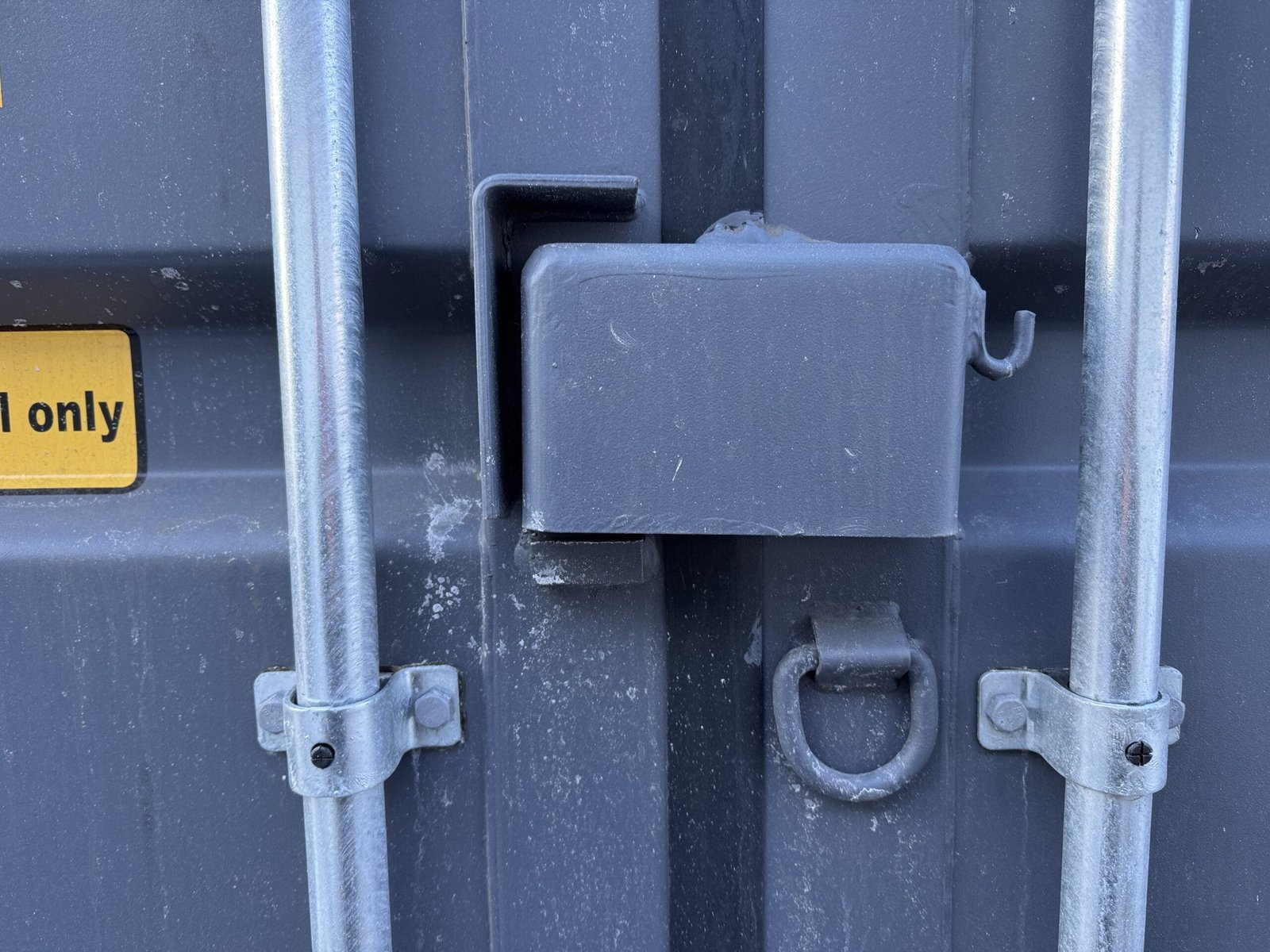 40ft New High Cube Shipping Container - Wind & Watertight - Gray - Unit BBUU480247-5 - Image 5