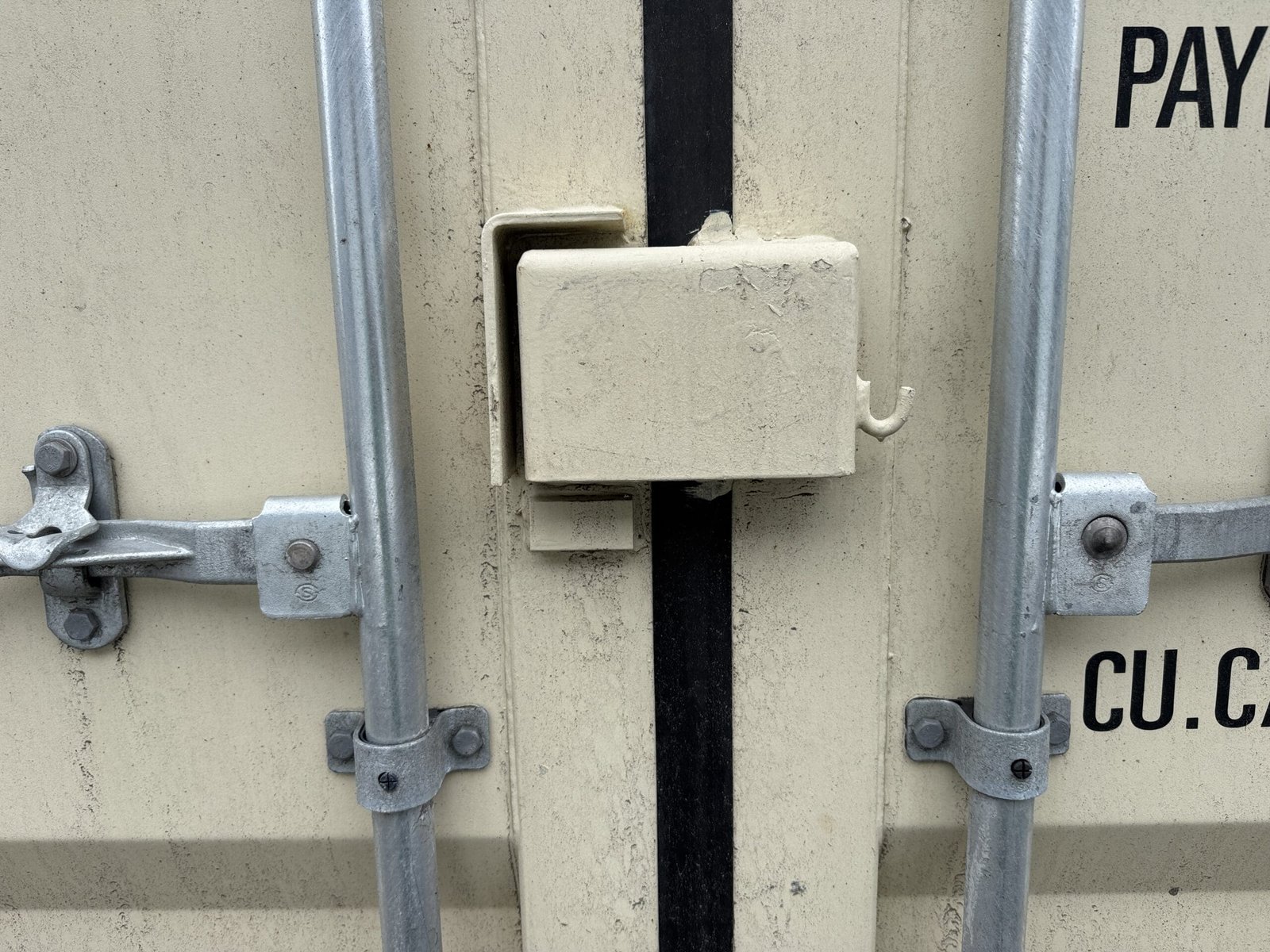 20ft New Shipping Container - Wind & Watertight - Beige - Unit TGSU244633-2 - Image 5