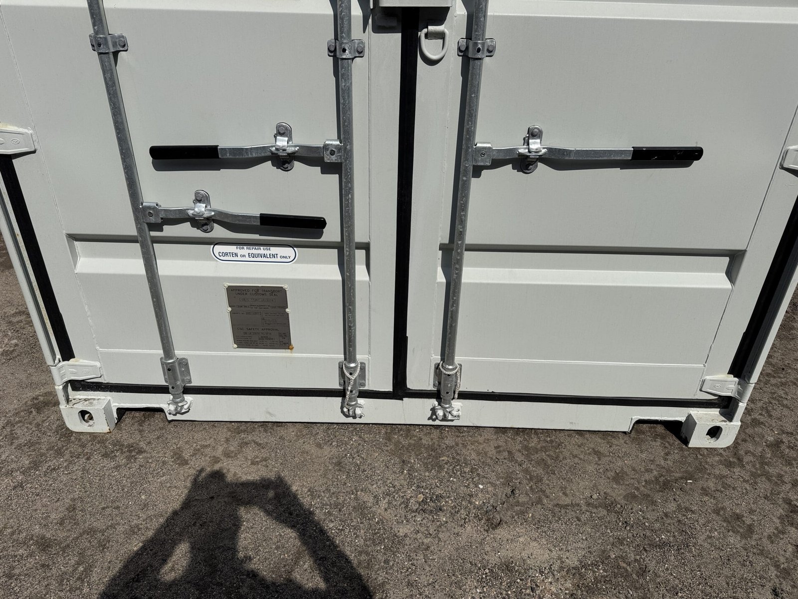 40ft New High Cube Shipping Container - Wind & Watertight - Gray - Unit DSZU480589-2 - Image 6
