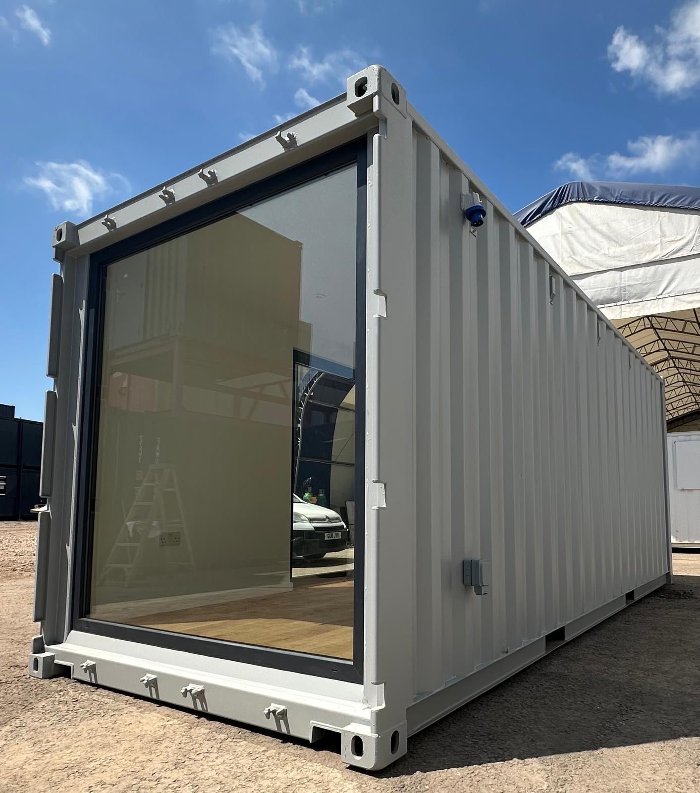 20x8ft CUSTOM SHIPPING CONTAINER CONVERSION - Portable Building - Garden Office - No 1237 - Image 11
