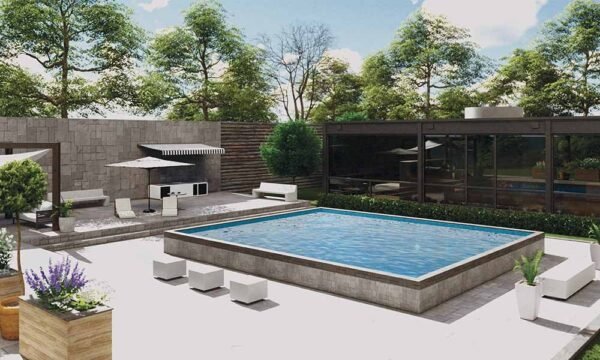 Luxury Modular Container Swimming Pool