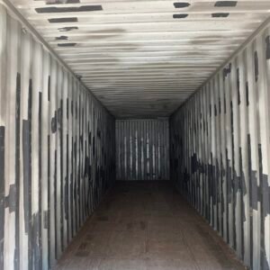 40ft Used High Cube Shipping Container - Wind & Watertight - Blue - Unit HJMU159150-7