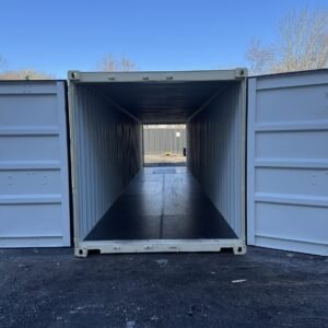 40ft New Shipping Container  -  Wind & Watertight  -  Beige  -  Unit FXLU601849-3