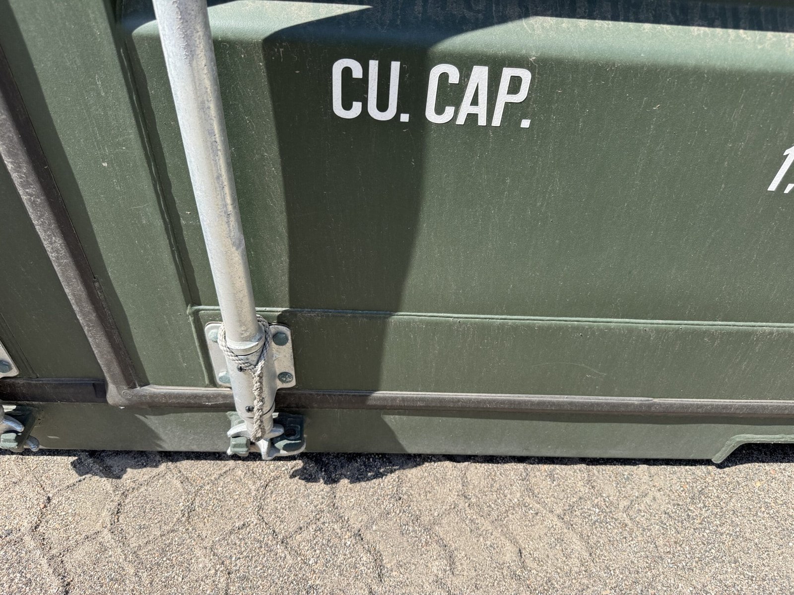 20ft New Shipping Container - Wind & Watertight - Green - Unit BBUU802696-0 - Image 7