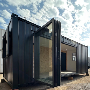 21x8ft - CUSTOM Cabin - Office / Canteen - Bifolding Door - Portable Building - No 1356