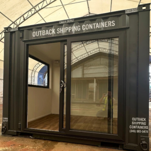 10x8 ft - CUSTOM OFFICE / GARDEN ROOM - Open Plan - Portable Building - Picture Window - No 1455