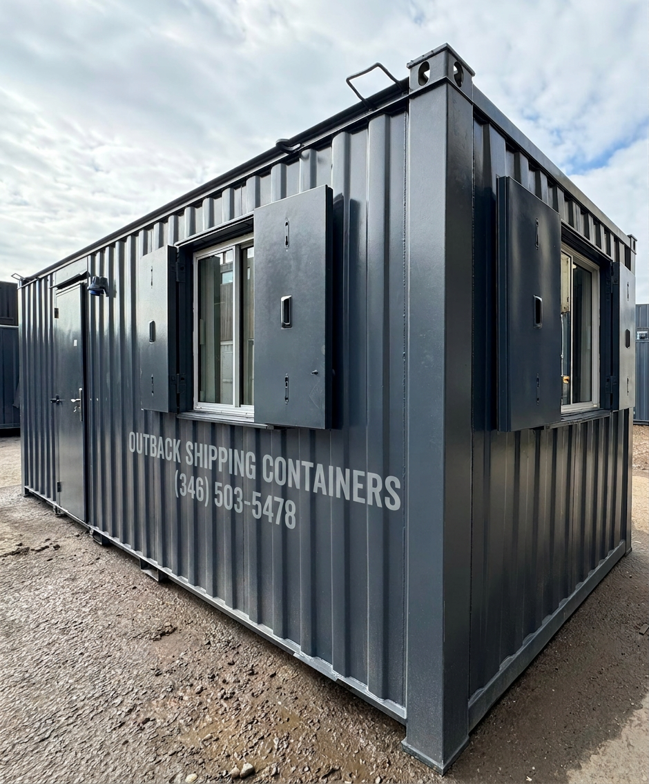 21x8ft - Office - Cabin / Container - Portable Anti-Vandal Building - Image 2