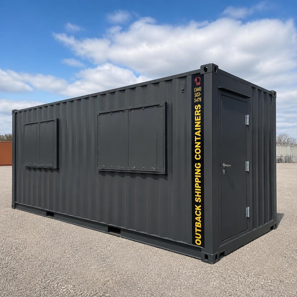 21x8ft - Canteen - Site Accommodation - Portable Anti-Vandal Building