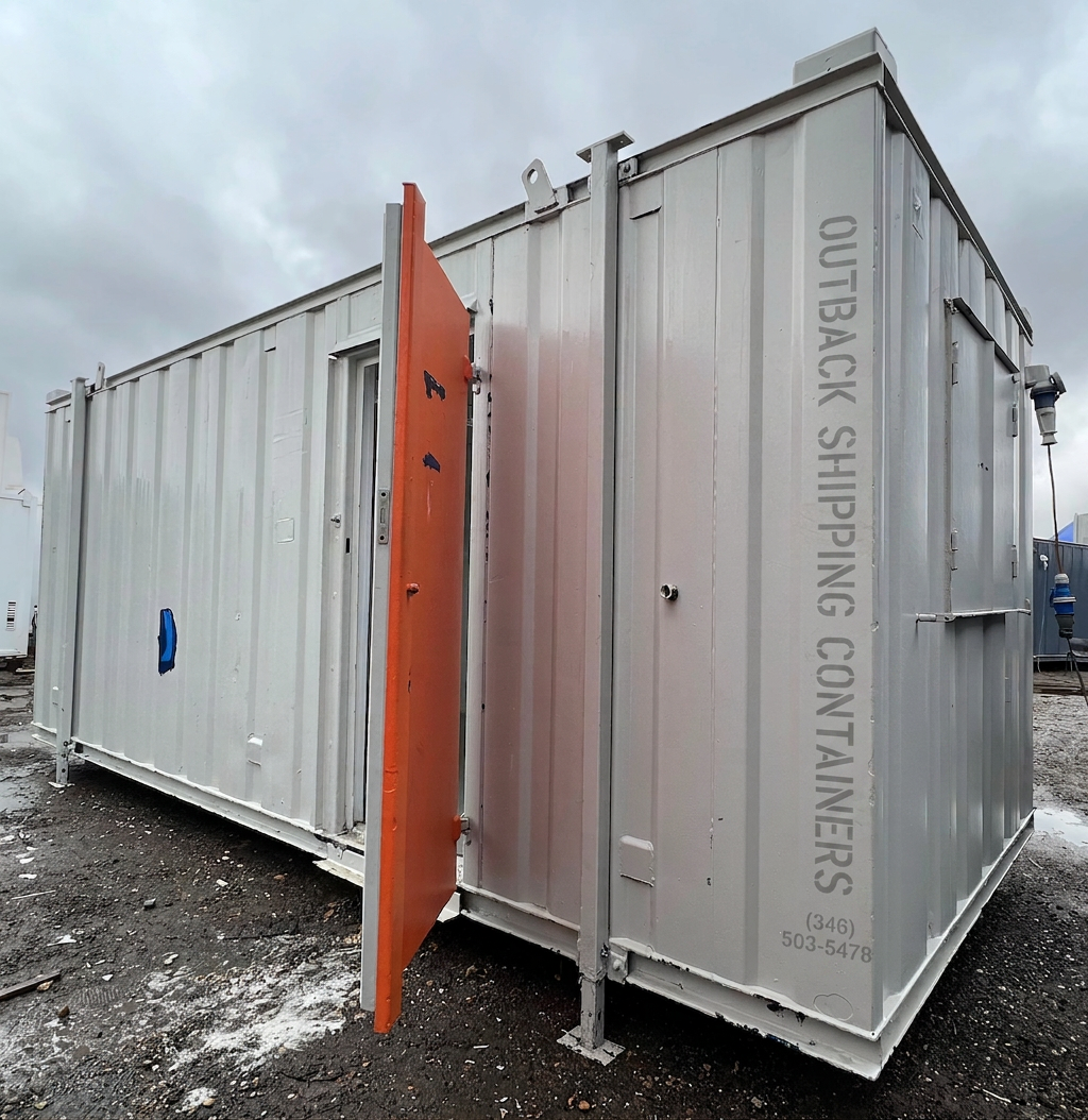 20x8ft - Office - Open Plan - Portable Anti-Vandal Building - Site Accommodation