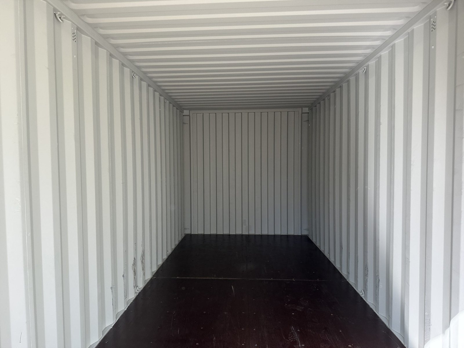 20ft New Shipping Container - Wind & Watertight - Beige - Unit JTAU104933-3 - Image 8