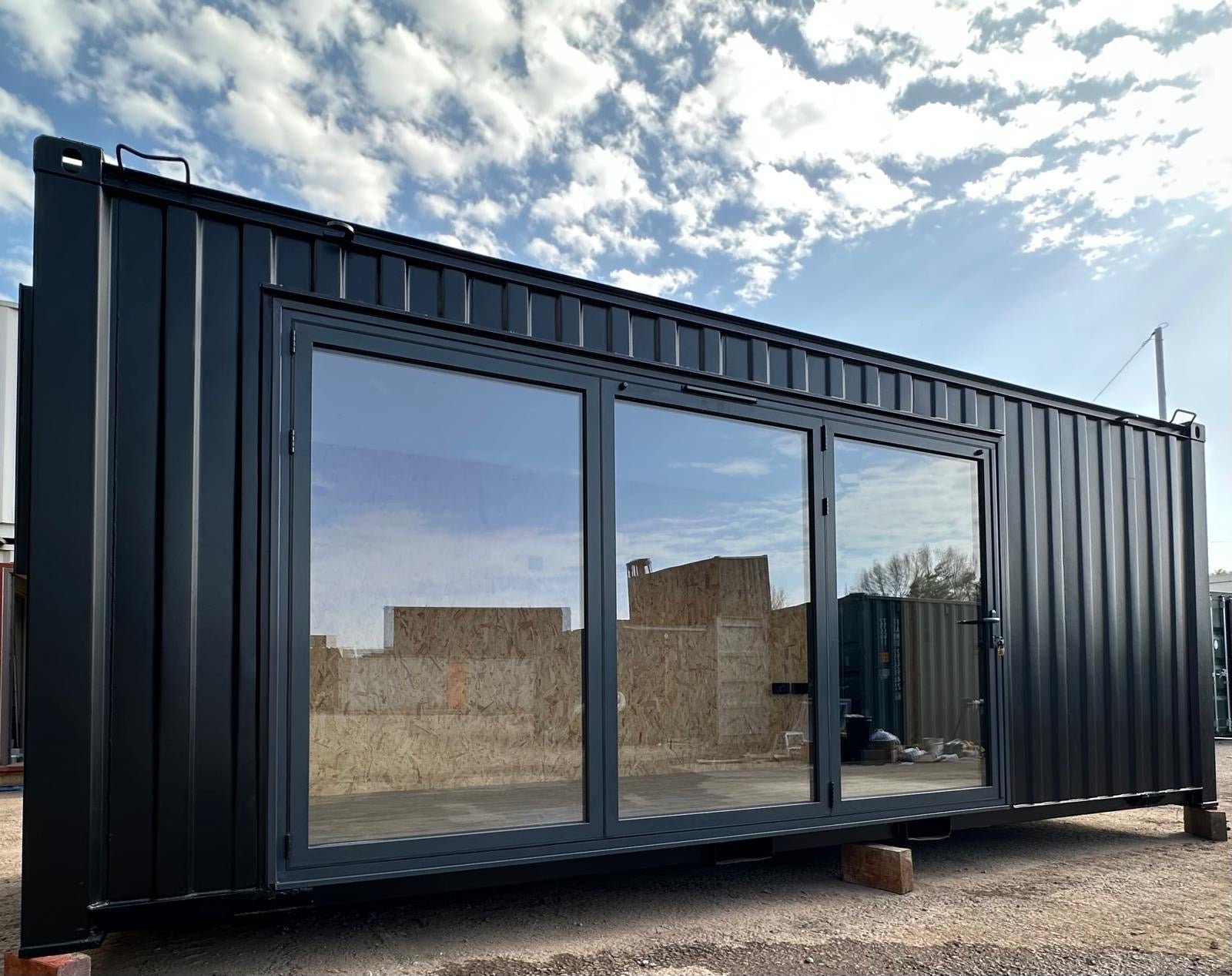 21x8ft - CUSTOM Cabin - Office / Canteen - Bifolding Door - Portable Building - No 1356 - Image 3