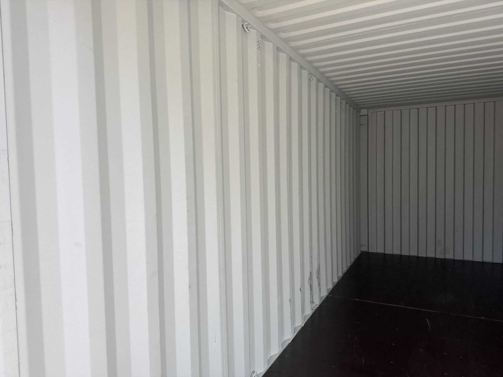 20ft New Shipping Container - Wind & Watertight - Beige - Unit JTAU104933-3 - Image 7