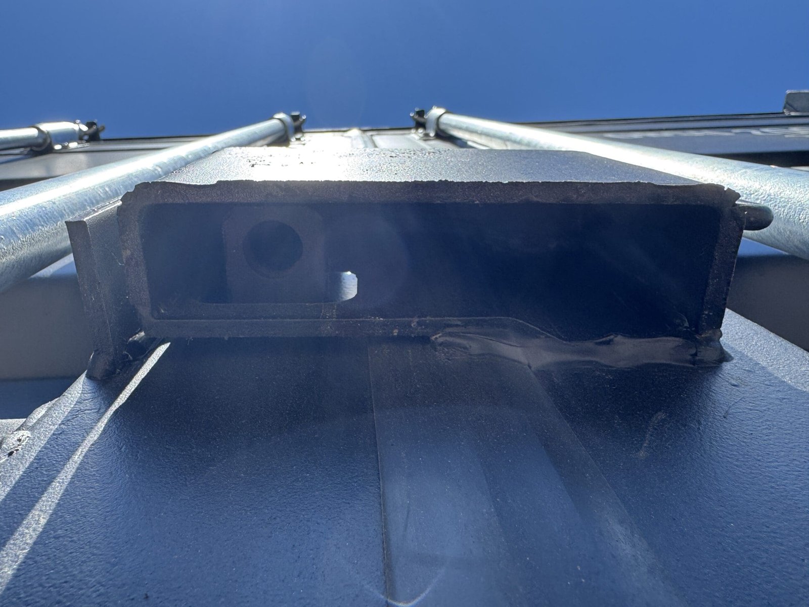 20ft New Shipping Container - Wind & Watertight - Black - Unit OBSU200639-2 - Image 6