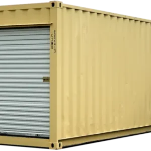 24ft Refurbished Storage Container with Roll-Up Door