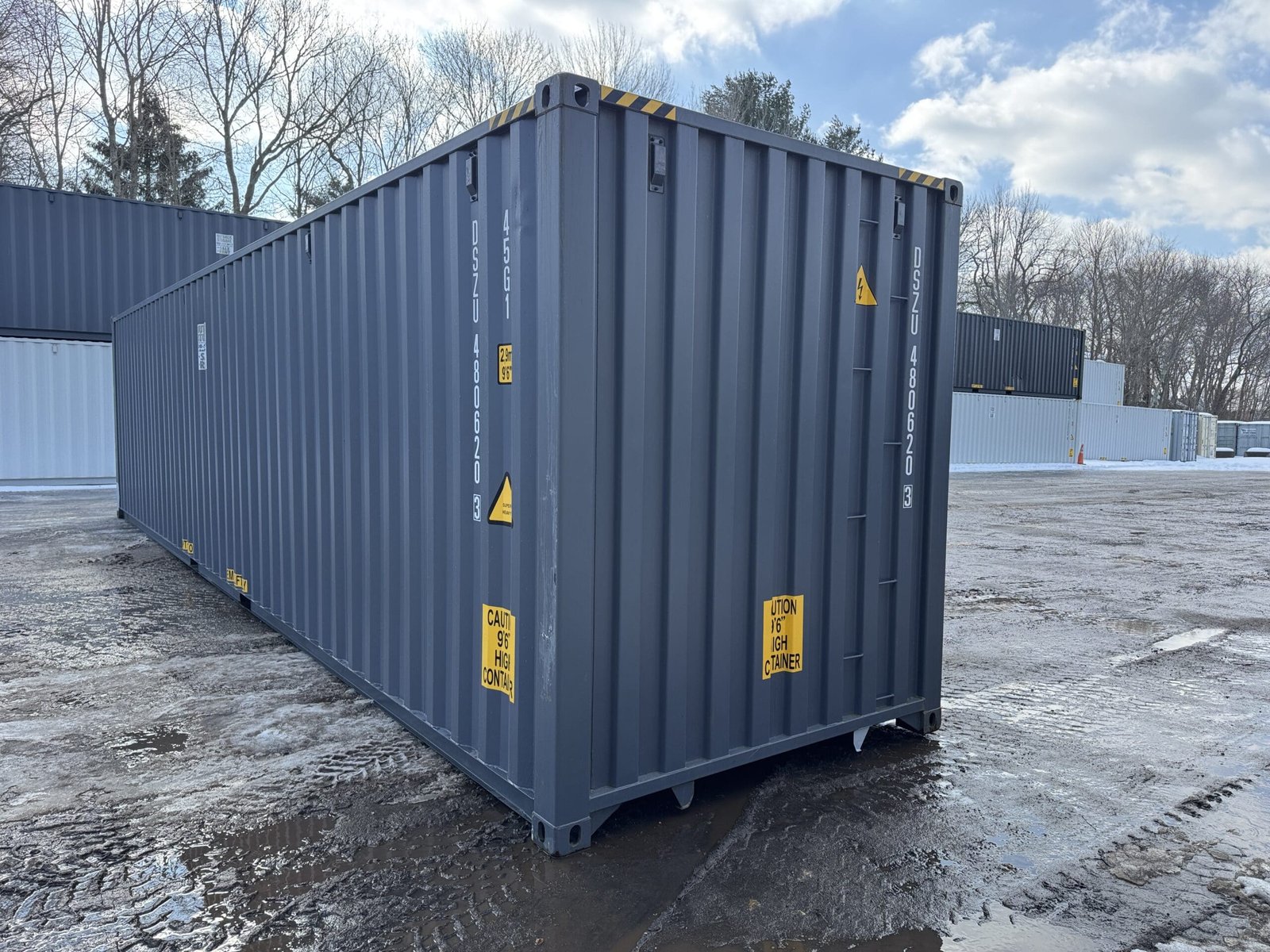 40ft New High Cube Shipping Container - Wind & Watertight - Unit DSZU480620-3 - Image 10