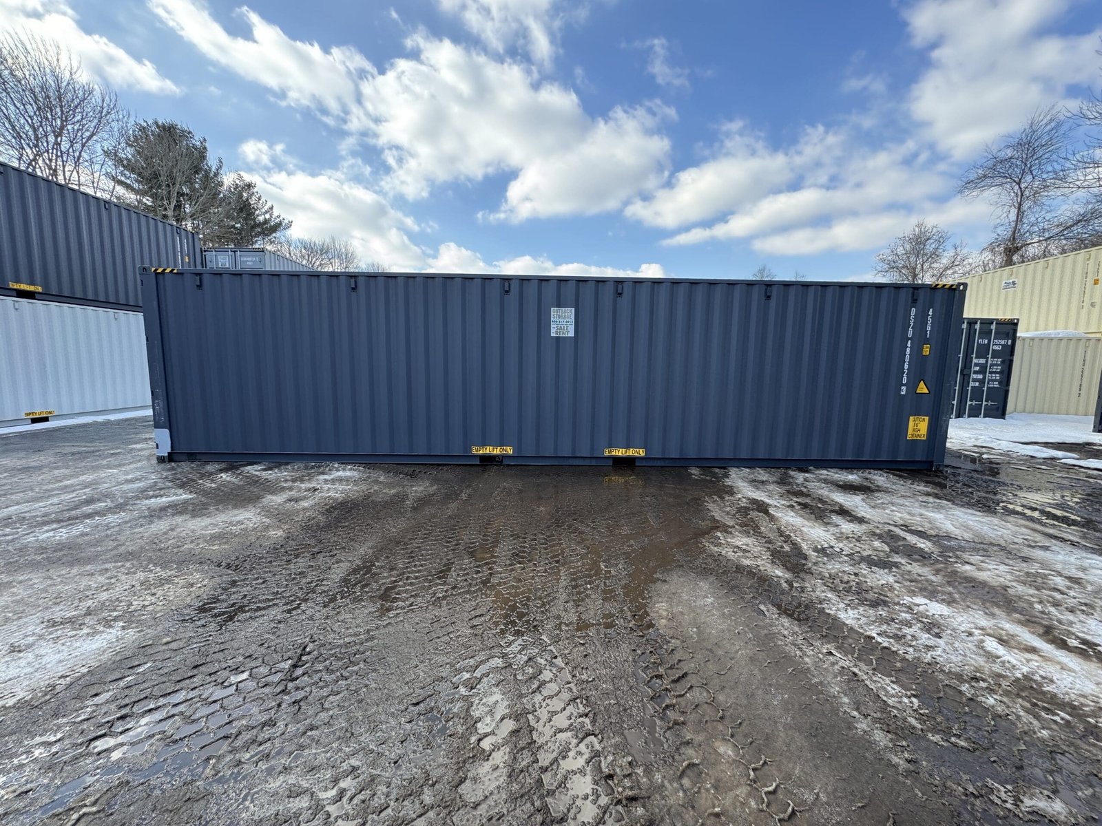 40ft New High Cube Shipping Container - Wind & Watertight - Unit DSZU480620-3 - Image 9
