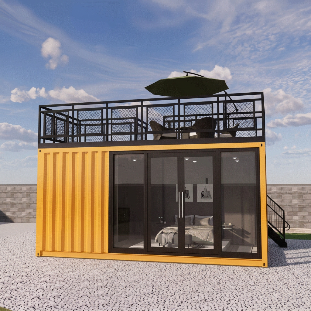 High Quality 20ft Prefab Shipping Container House - Image 2