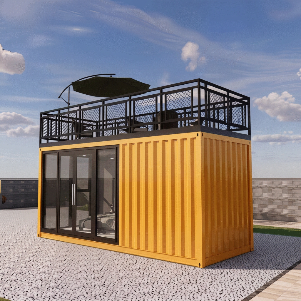 High Quality 20ft Prefab Shipping Container House - Image 3