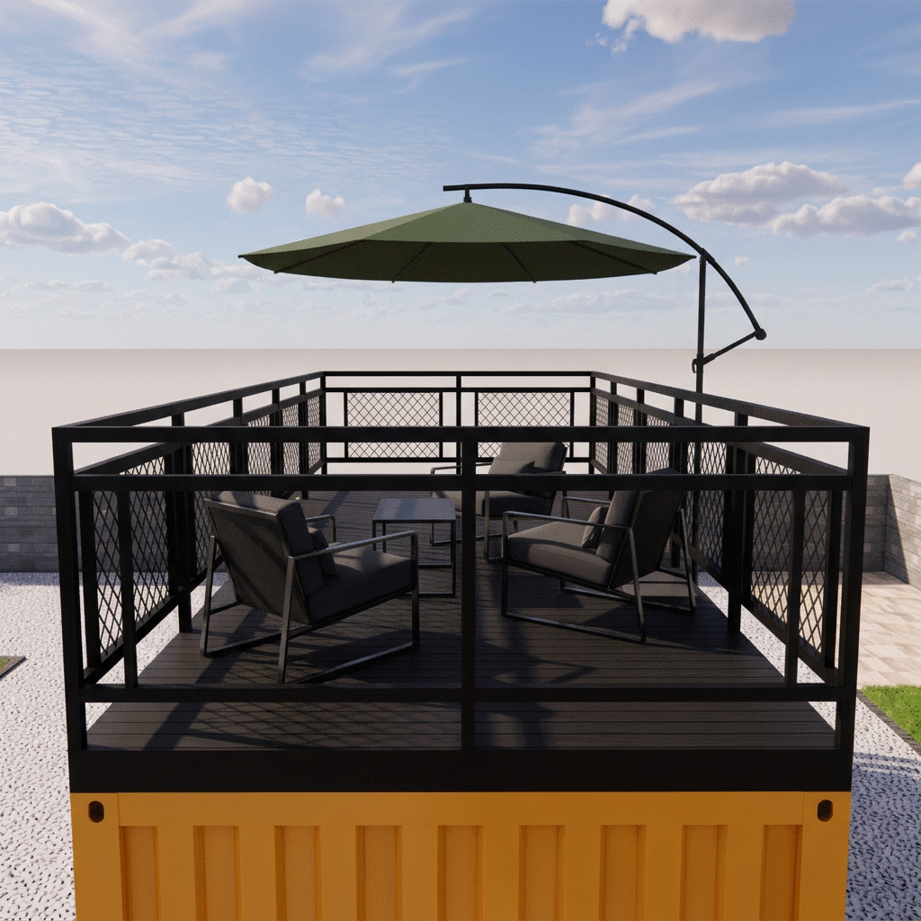 High Quality 20ft Prefab Shipping Container House - Image 4