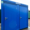 NEW 1 Toilet & 1 Shower Block | 8×5 Ft | Portable Containex Unit | Blue
