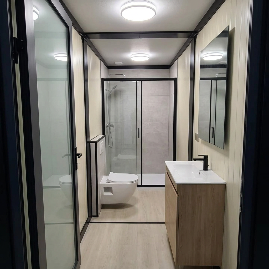 4 Bedroom 2 Story Luxury Modular Container Home Villa - Fully Furnished Prefabricated Portable House with Balcony - Image 9