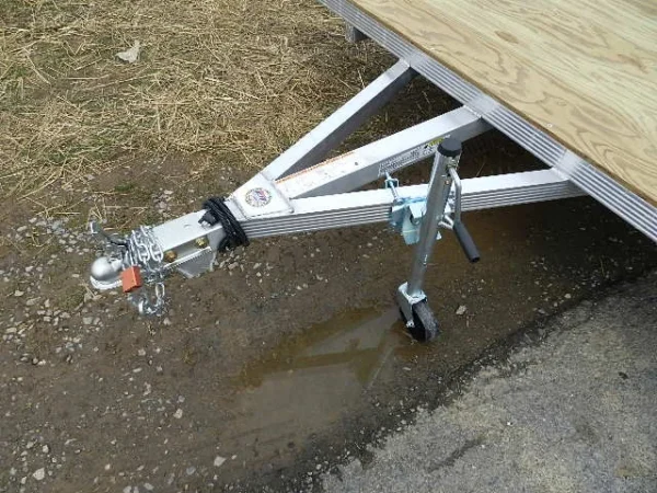 Cargo Pro 8 x 9 Aluminum (2) Place ATV Trailer - Aluminum Ramps