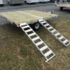Cargo Pro 8 x 9 Aluminum (2) Place ATV Trailer - Aluminum Ramps