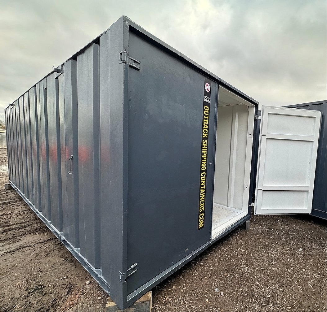 24 x 9 ft Secure Storage Container - Anti-Vandal Steel Store - Image 5