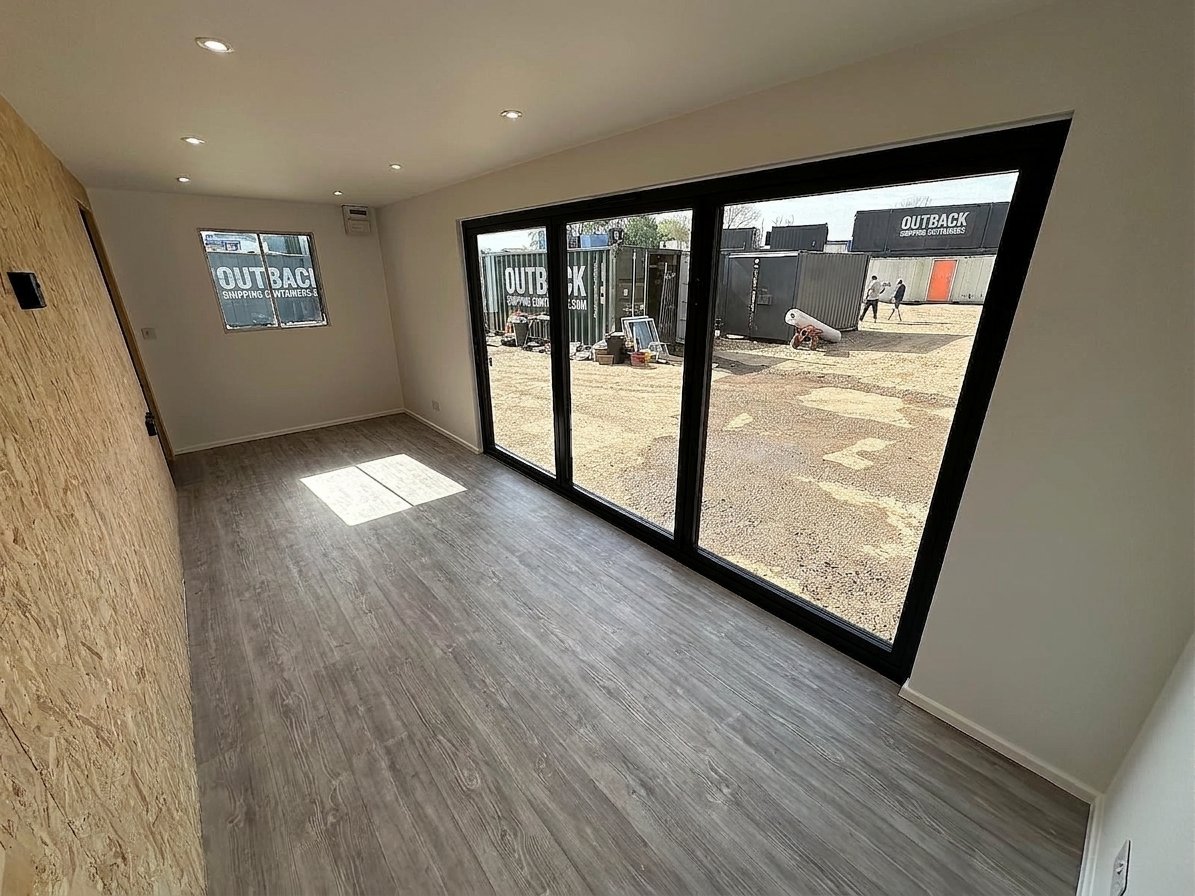 21x8ft - CUSTOM Cabin - Office / Canteen - Bifolding Door - Portable Building - No 1356 - Image 4