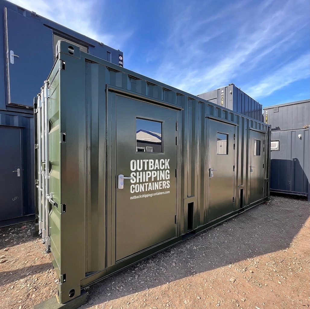 20 ft Modified Shipping Container Conversion - Sound Chamber - No 968