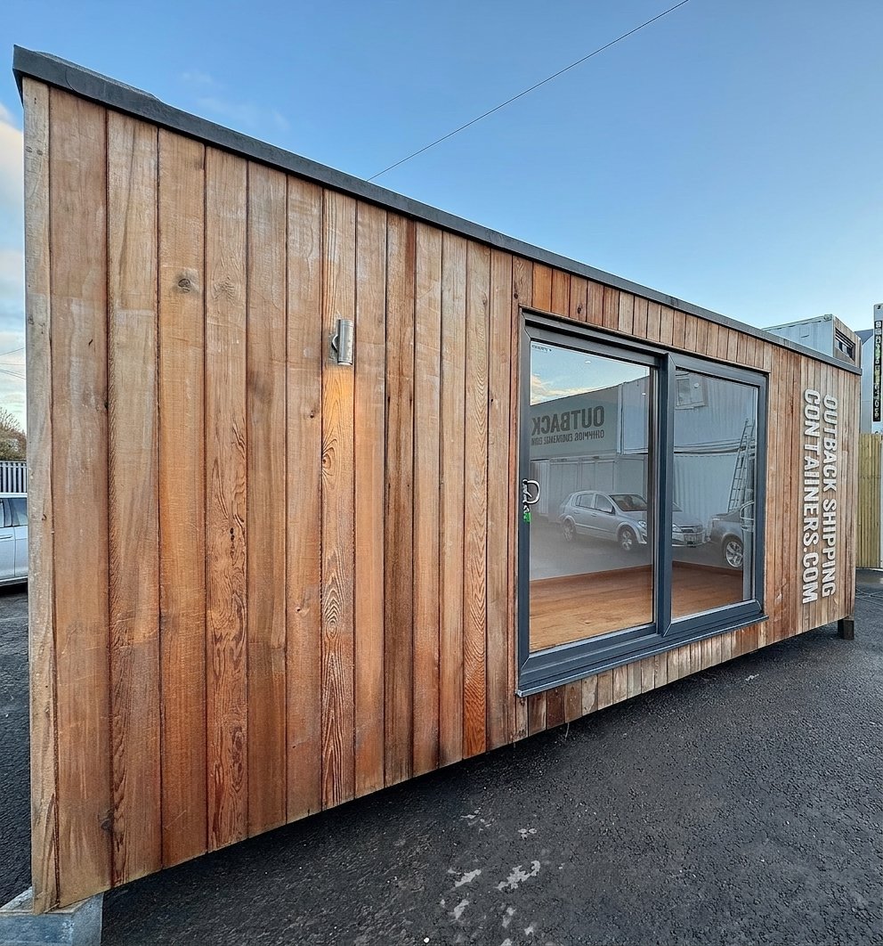 20x8ft - CUSTOM SHIPPING CONTAINER CONVERSION - Portable Building - Office - No 1064 - Image 6