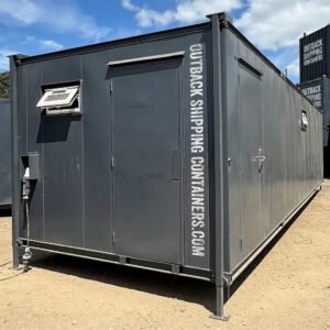 21x8ft - Portable Cabin - Canteen / Office - Anti-Vandal Portable Building