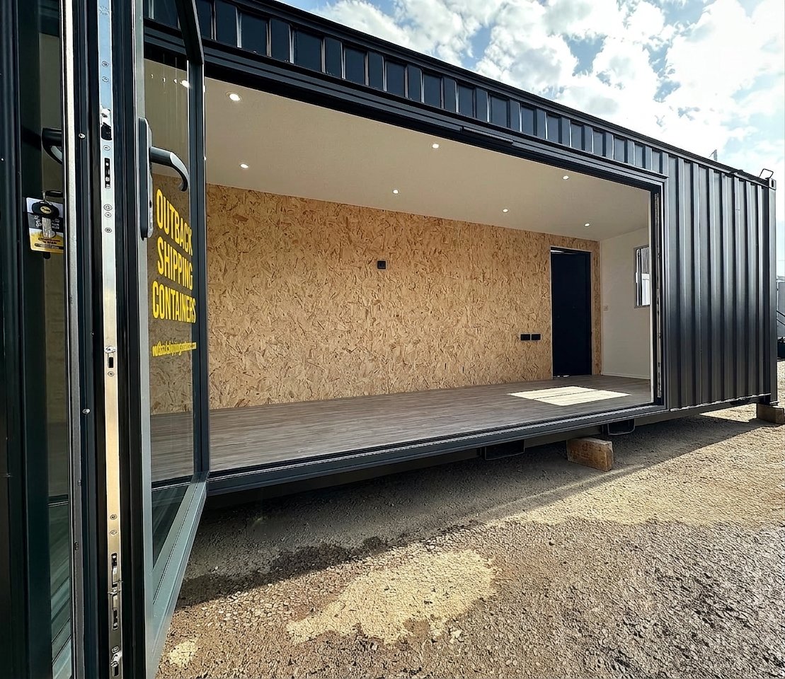 21x8ft - CUSTOM Cabin - Office / Canteen - Bifolding Door - Portable Building - No 1356 - Image 7