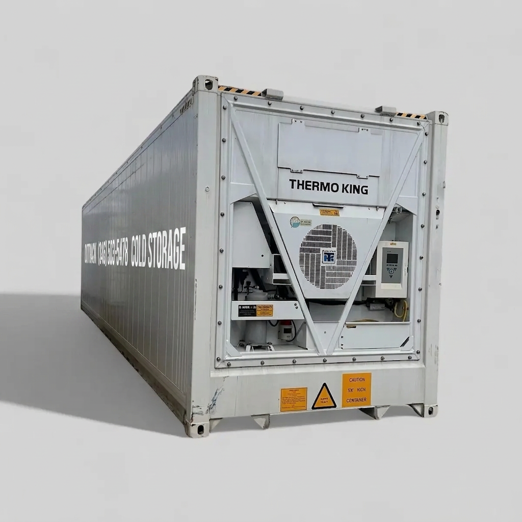 40ft High Thermo King Refrigerated Container - One Trip/ 2023